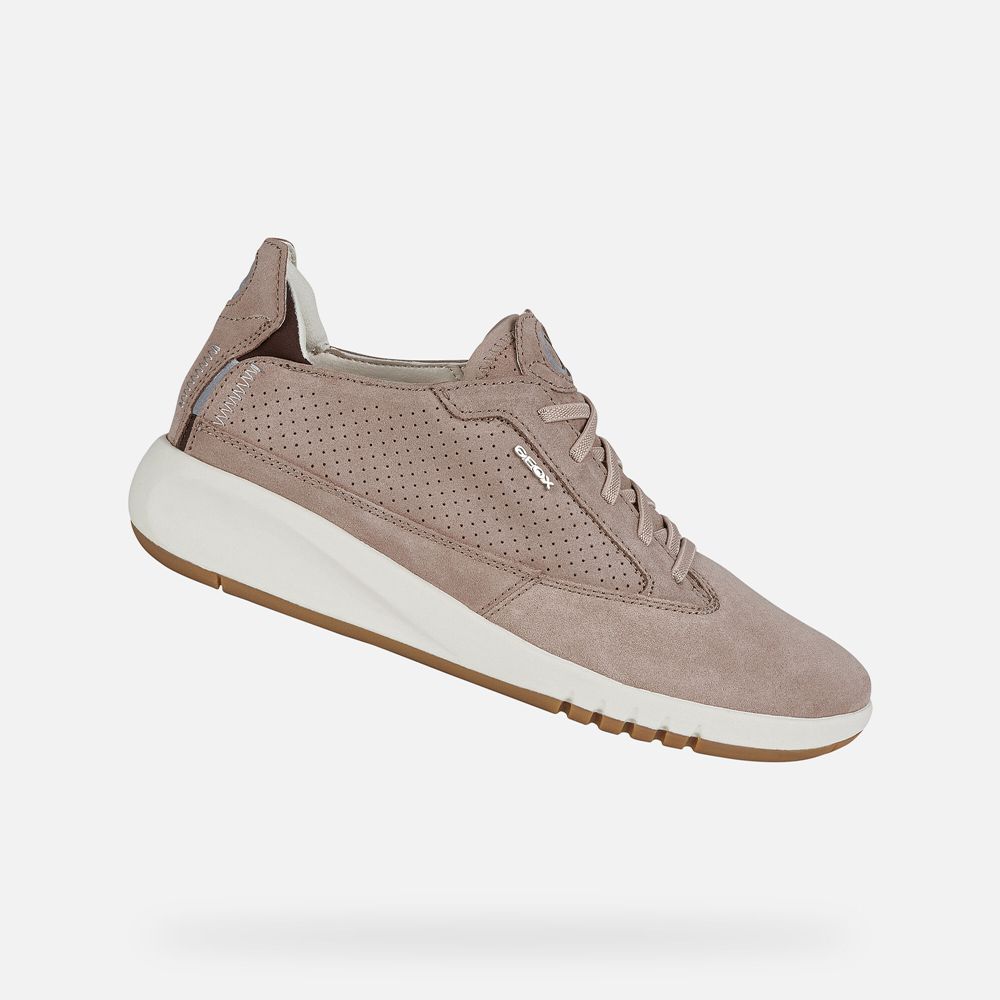 Basket Geox Aerantis - Beige Foncé - Femme 392815-MDG